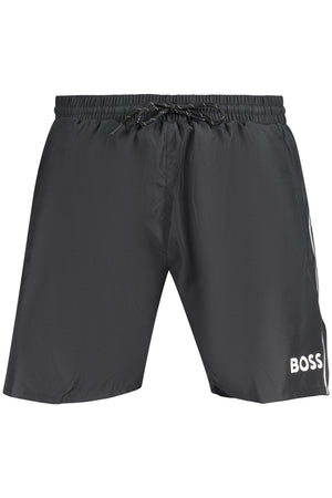 BOSS BADEHOSEN-UNTERTEIL SCHWARZ HERREN