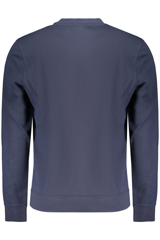 CALVIN KLEIN HERREN-SWEATSHIRT MIT REISSVERSCHLUSS BLAU
