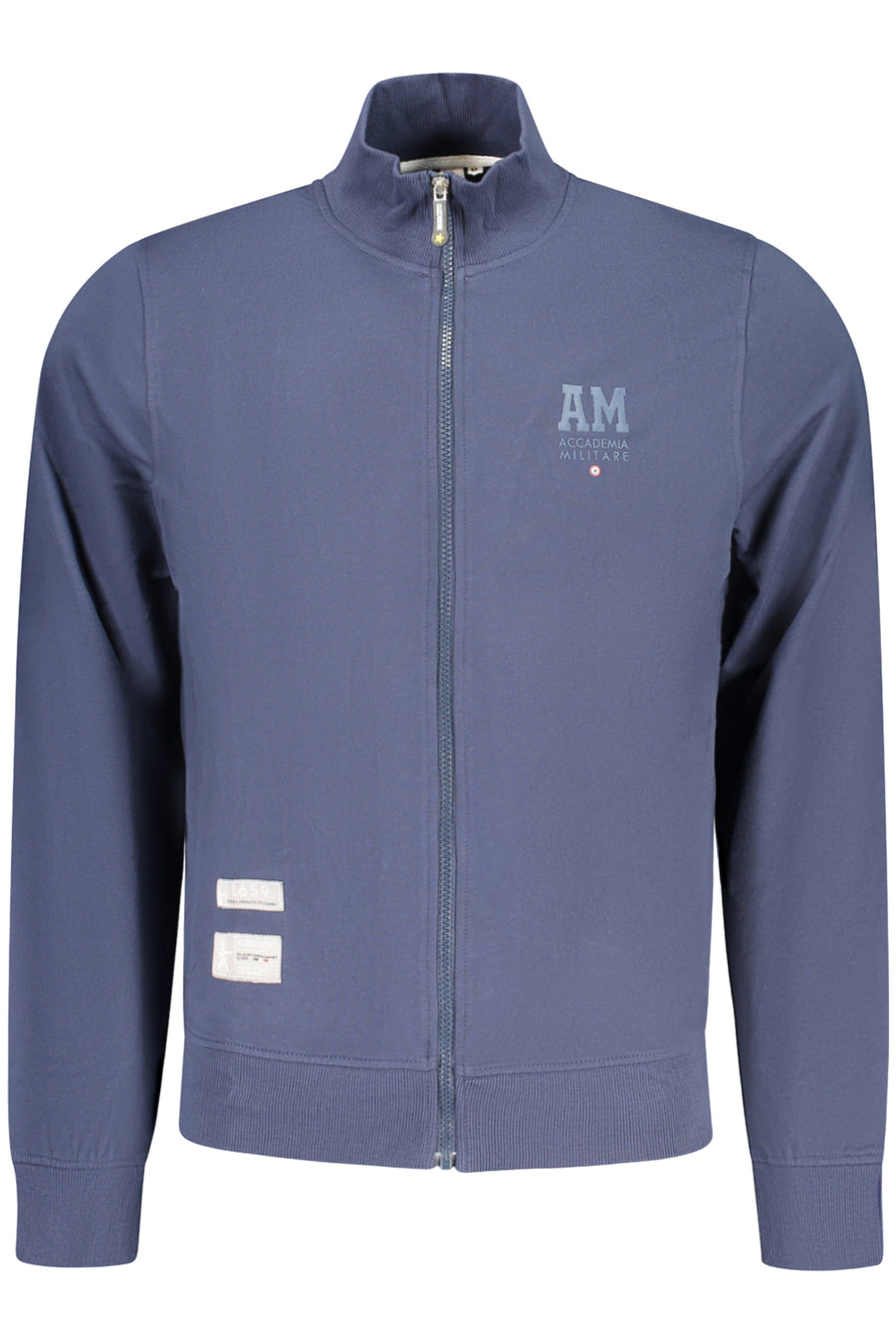 Accademia Militare Military Academy Men's Blue Zip-Up Sweatshirt