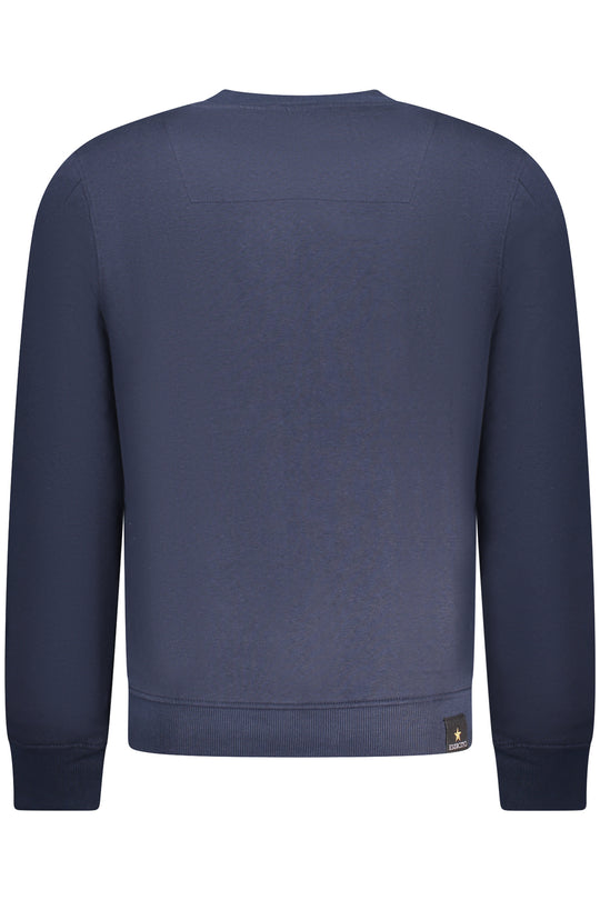 Accademia Militare Military Academy Men's Blue Zip-Up Sweatshirt