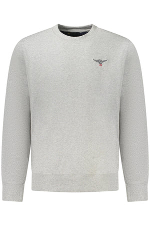 Accademia Militare Military Academy Men's Zip-Up Sweatshirt, Grey