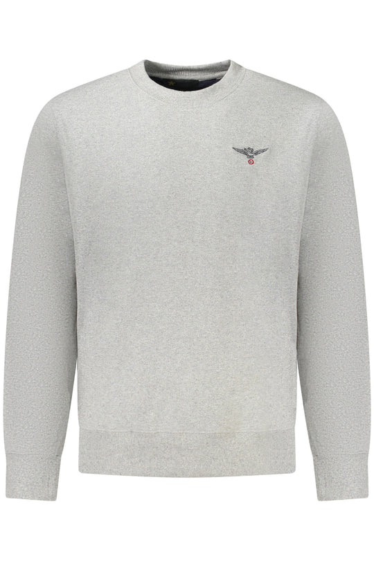 Accademia Militare Military Academy Men's Zip-Up Sweatshirt, Grey