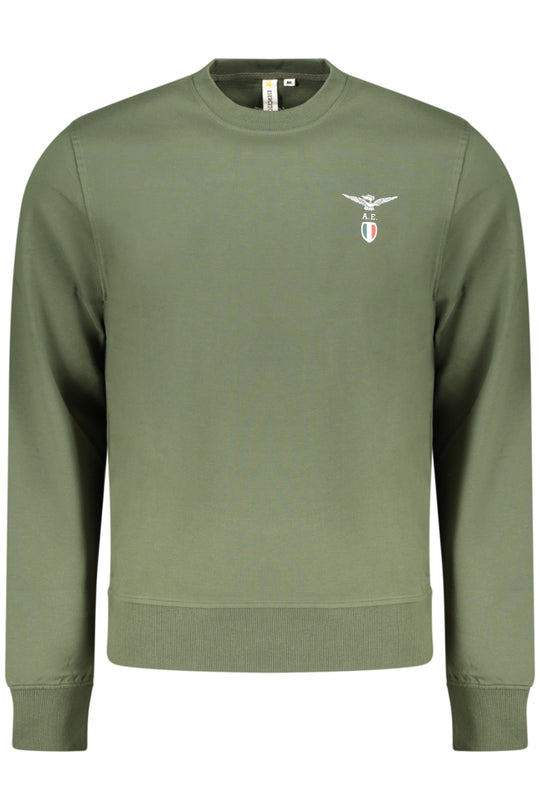 Accademia Militare Military Academy Men's Zip-Up Sweatshirt, Green