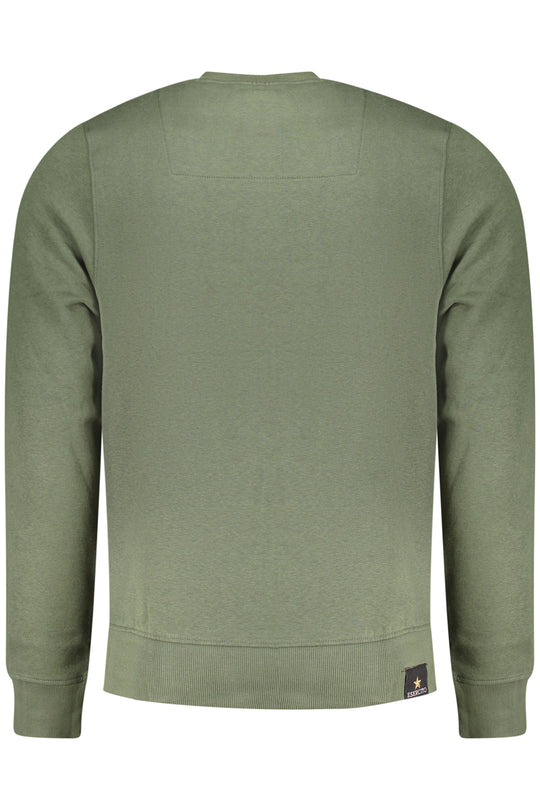 Accademia Militare Military Academy Men's Zip-Up Sweatshirt, Green