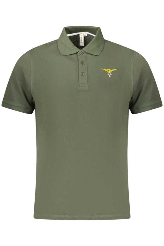 Accademia Militare Military Academy Men's Short-Sleeved Polo Shirt, Green