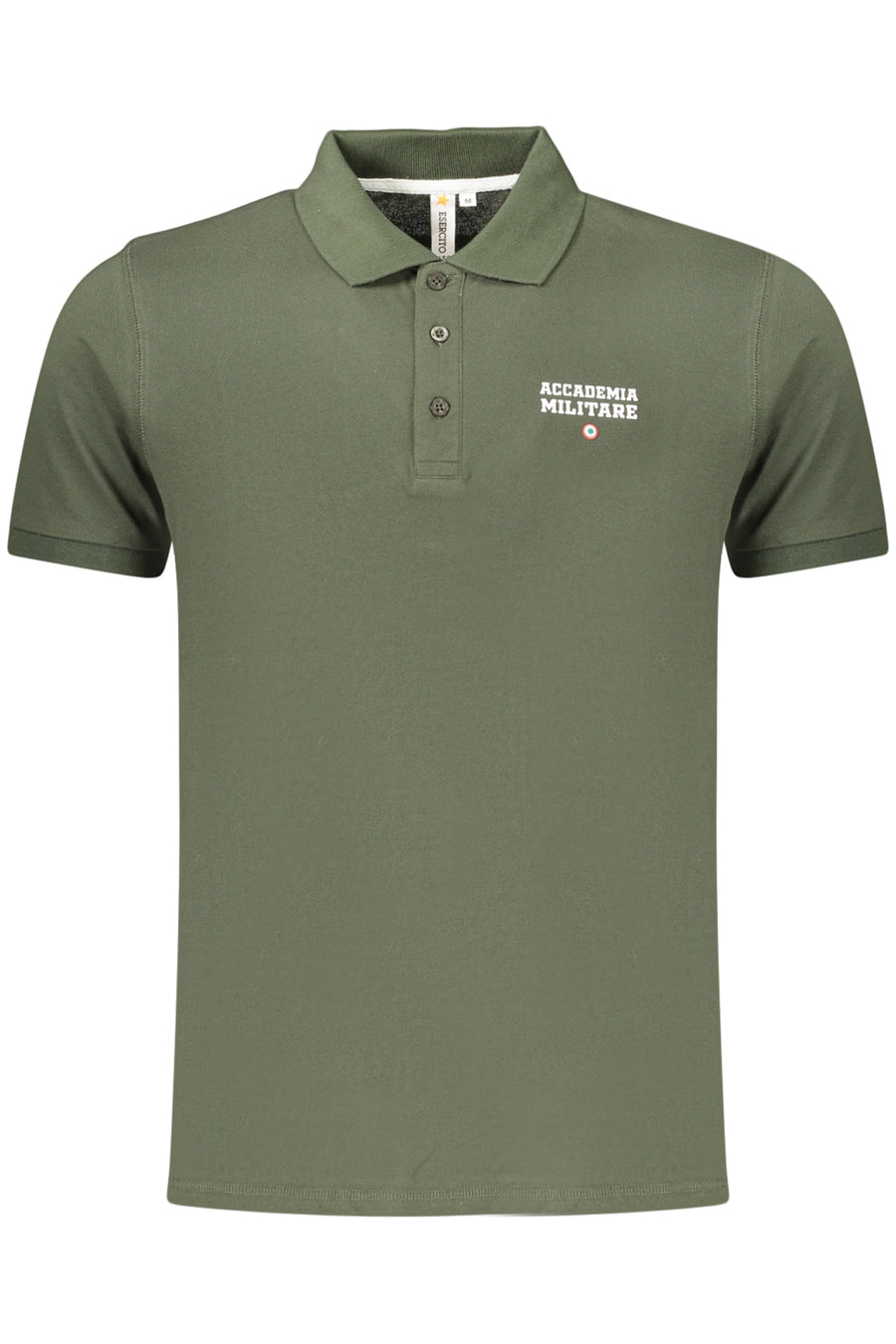 Accademia Militare Military Academy Men's Short-Sleeved Polo Shirt, Green