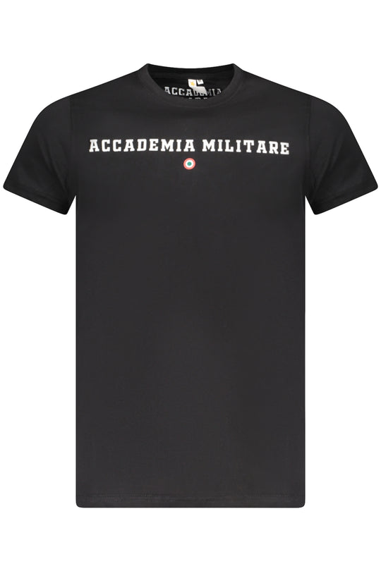 Accademia Militare Military Academy Black Men's Short Sleeve T-Shirt