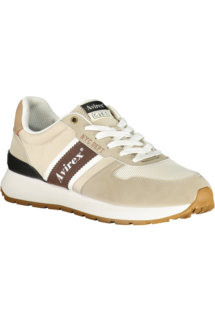 Avirex Men's Beige Sports Footwear