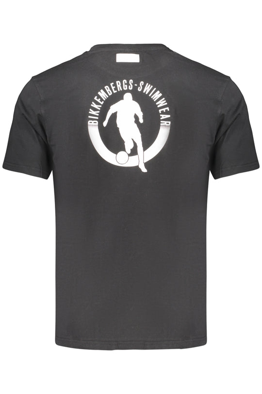 Bikkembergs Men's Short-Sleeve T-Shirt Black