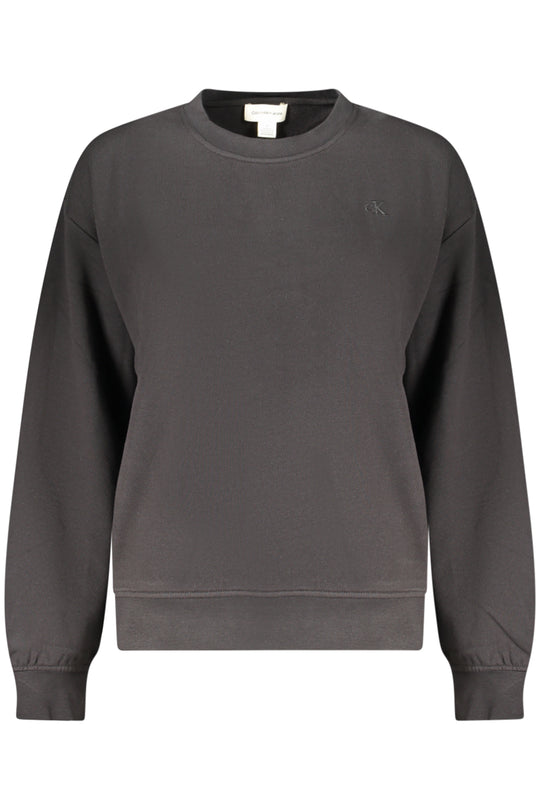 Calvin Klein Women's Black Zip-Up Sweatshirt