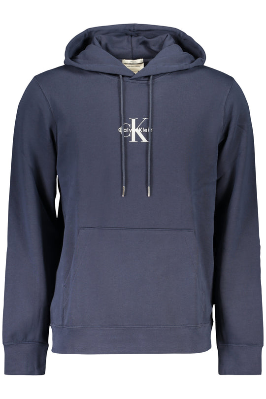 CALVIN KLEIN SUDADERA AZUL CON CREMALLERA PARA HOMBRE