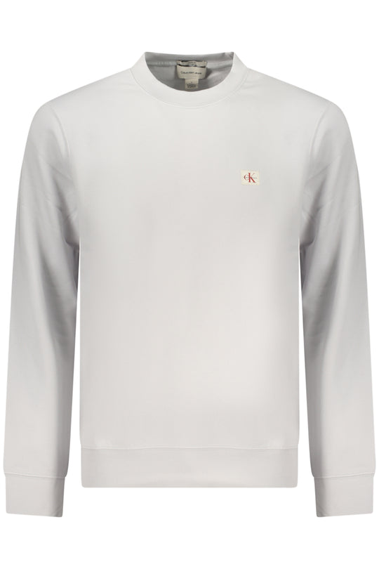 Calvin Klein Men's Gray Zip-Up Sweatshirt
