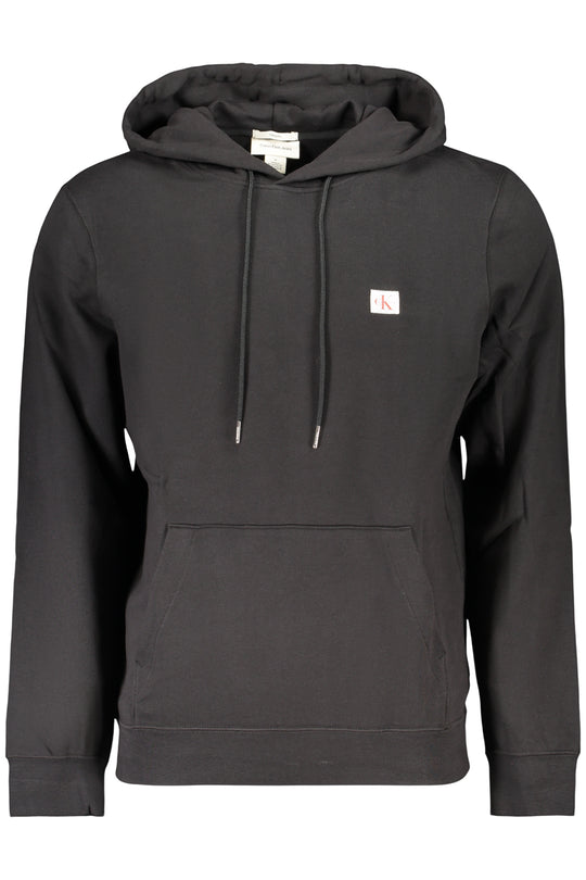 CALVIN KLEIN SUDADERA NEGRA CON CREMALLERA PARA HOMBRE