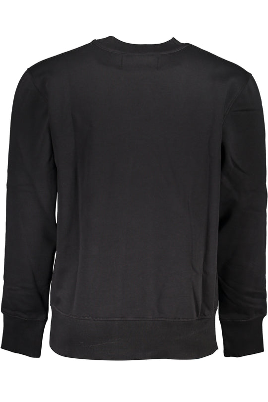 Calvin Klein Men's Black Zipless Sweatshirt