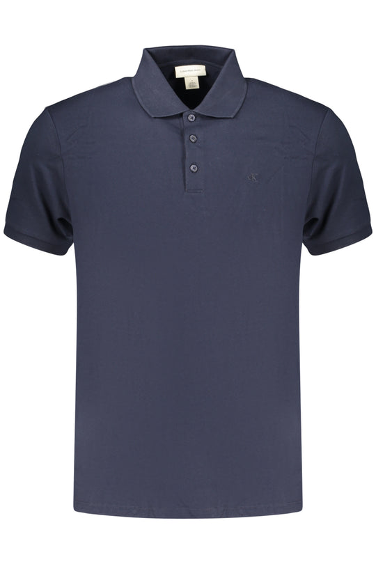 Calvin Klein Men's Short-Sleeve Polo Shirt, Blue