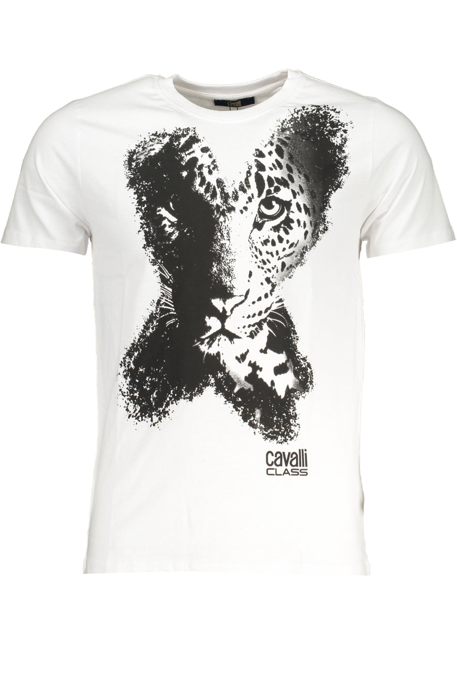 Cavalli Class Men's Short Sleeved T-Shirt White
