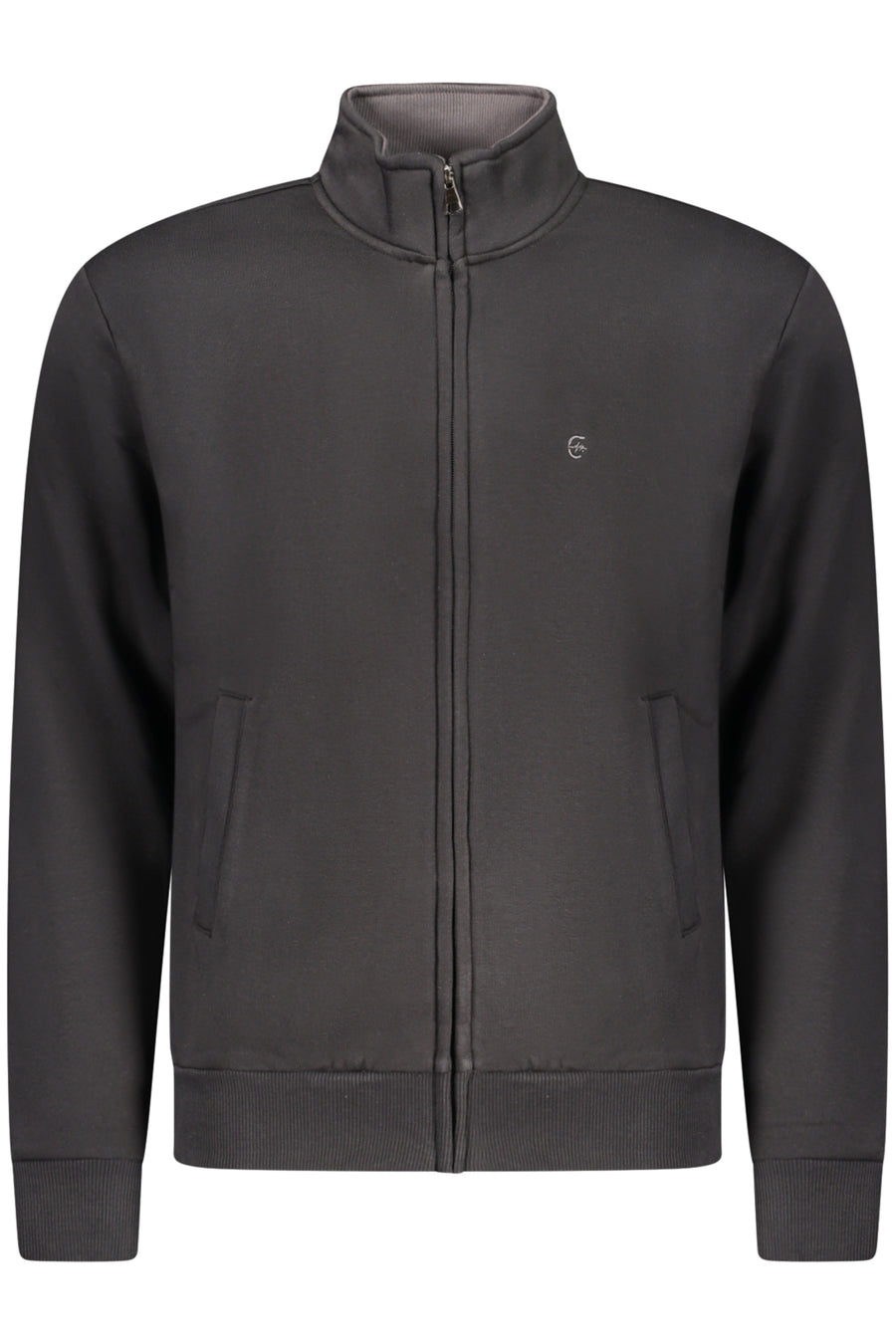 Coveri Moving Men's Black Zip-Up Sweatshirt