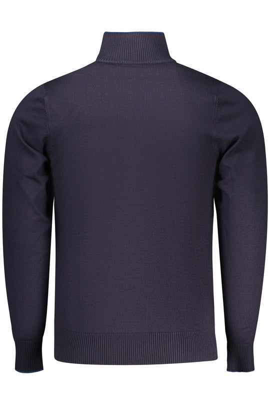 Coveri Moving Men's Blue Sweater