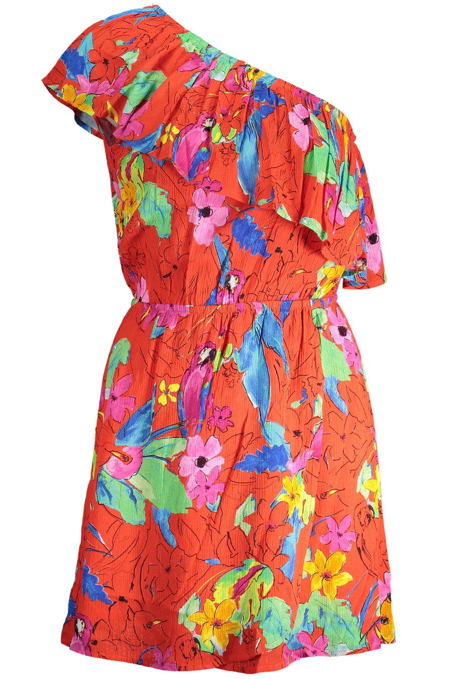 Desigual Red Woman Short Dress