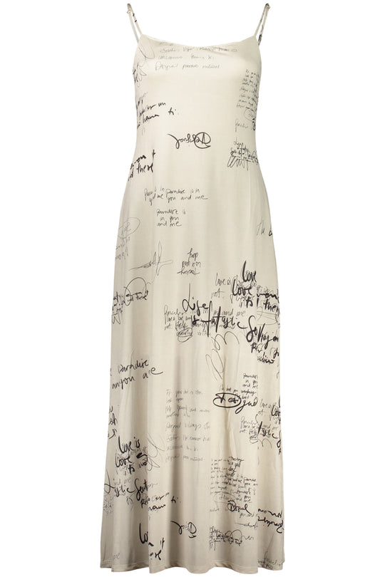 Desigual Women's Long Dress White