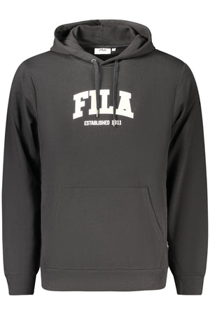 Fila Men's Black Zip-Up Sweatshirt