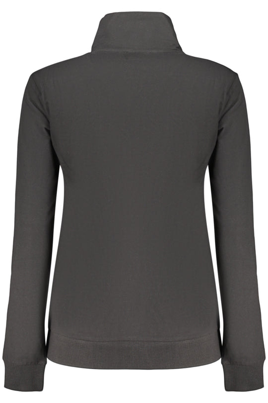 Freddy Women's Black Zip-Up Sweatshirt