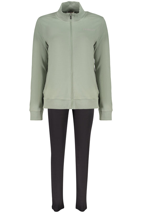 Freddy Women's Green Zip-Up Sweatshirt