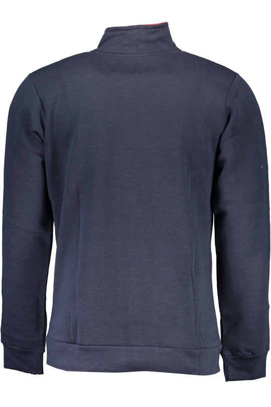 Gian Marco Venturi Men's Blue Sweatshirt with Zip