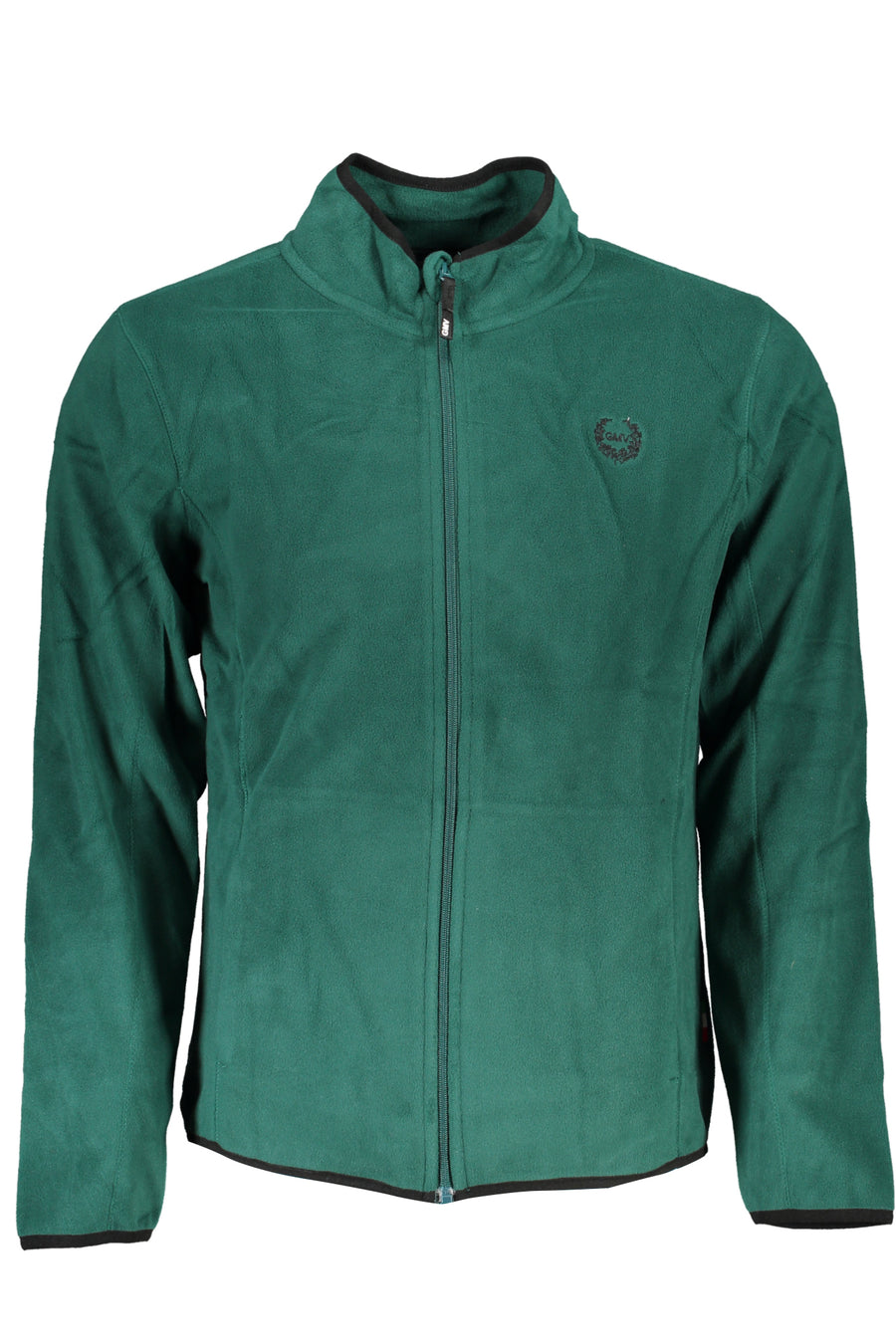 Gian Marco Venturi Men's Green Zip Sweatshirt
