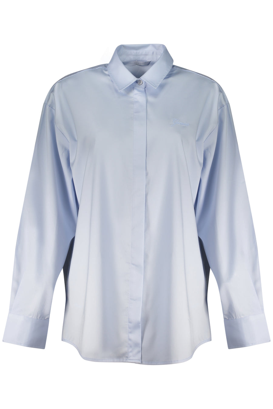 Guess Jeans Women's Long-Sleeved Shirt, Blue
