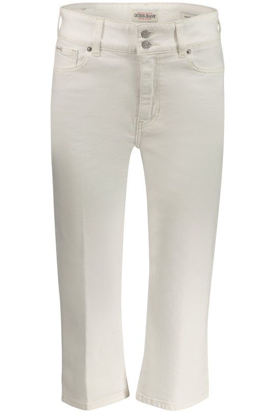 Guess Jeans Women's White Jeans Caper
