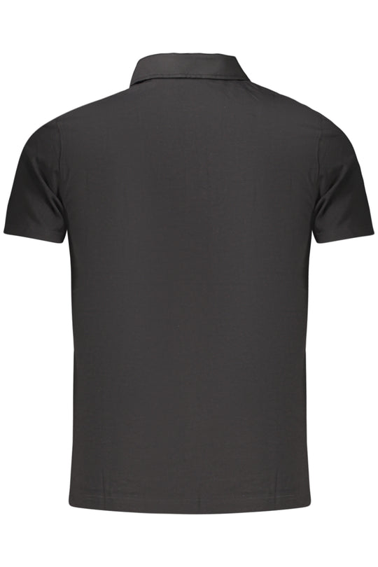 Guess Jeans Men's Short-Sleeve Polo Shirt Black