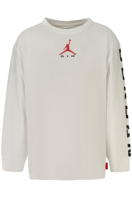 Jordan Long-Sleeved T-Shirt for Kids, White