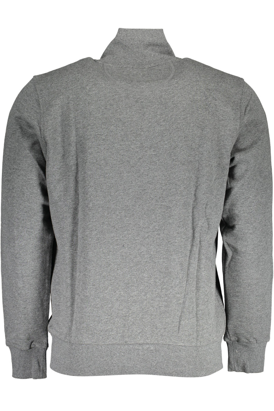 La Martina Men's Gray Zipped Sweatshirt