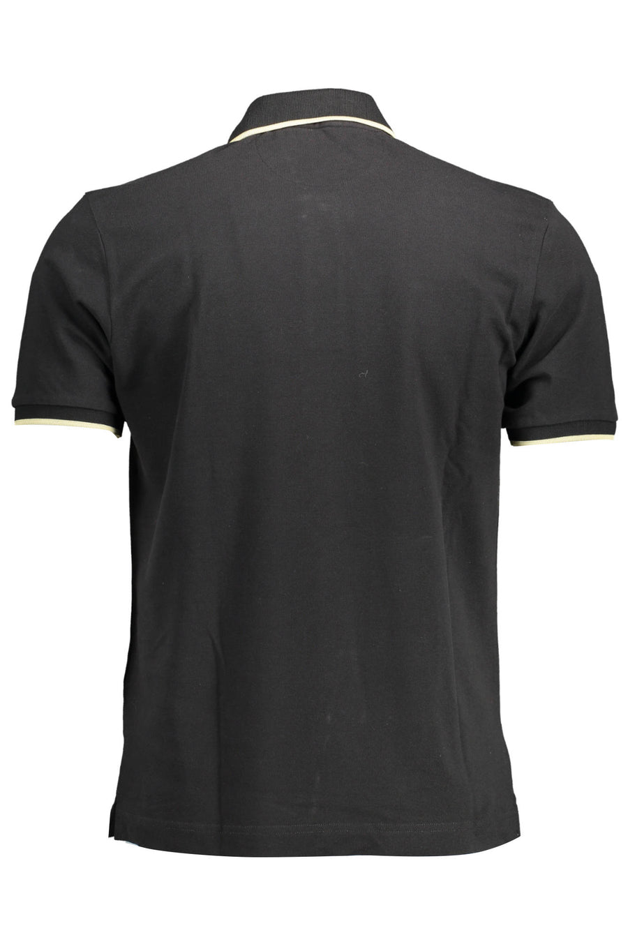 La Martina Men's Short Sleeve Polo Black