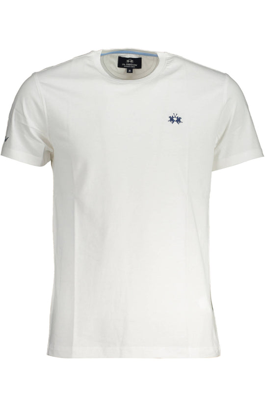 La Martina Men's Short Sleeve T-Shirt White