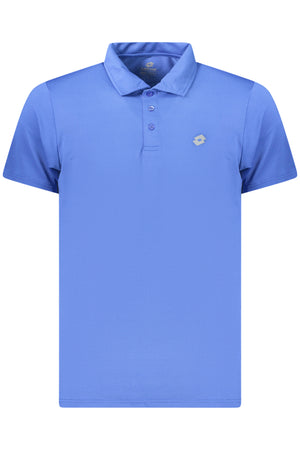 Lotto Men's Short-Sleeved Polo Shirt Blue