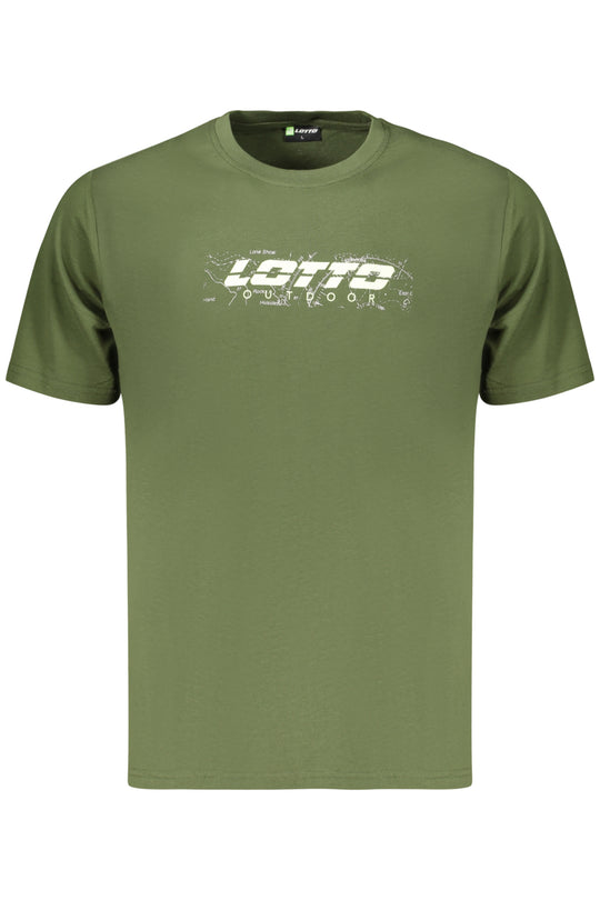LOTTO CAMISETA VERDE DE MANGA CORTA PARA HOMBRE
