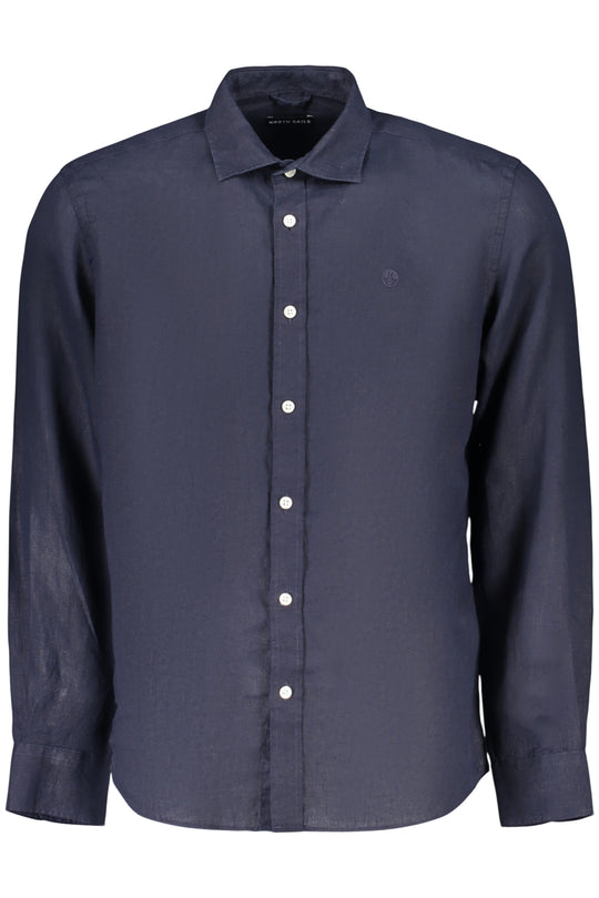 North Sails Men's Short-Sleeved Shirt, Blue