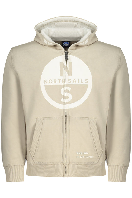 North Sails Children's Beige Zip-Up Sweatshirt