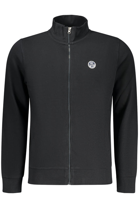 North Sails Men's Black Zip-Up Sweatshirt