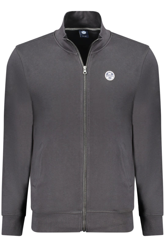 North Sails Men's Black Zip-Up Sweatshirt