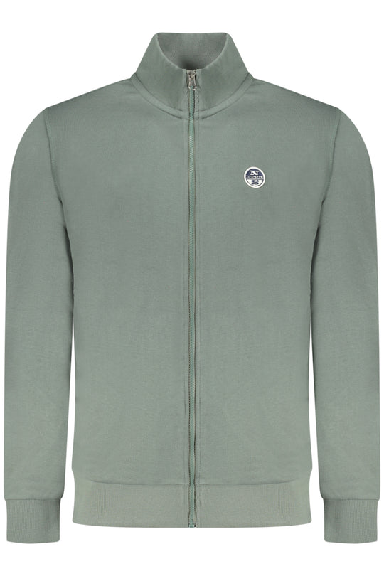 North Sails Men's Green Zip-Up Sweatshirt