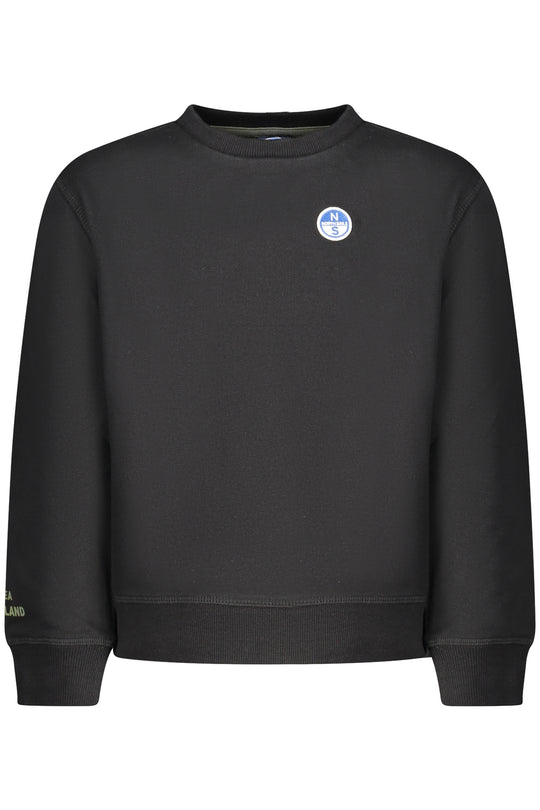 North Sails Children's Black Zip-Up Sweatshirt