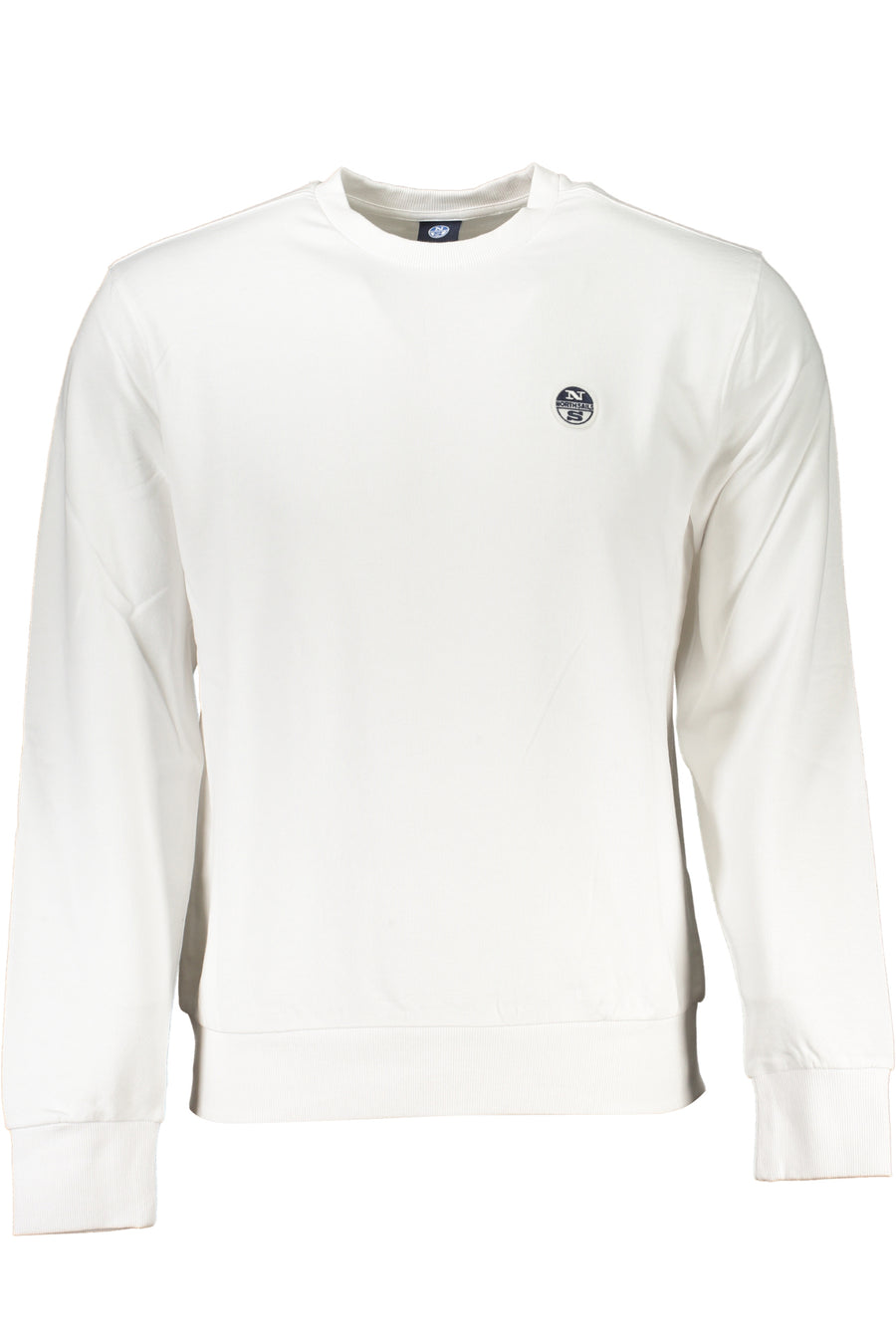 North Sails Men's Zip-Up Sweatshirt White