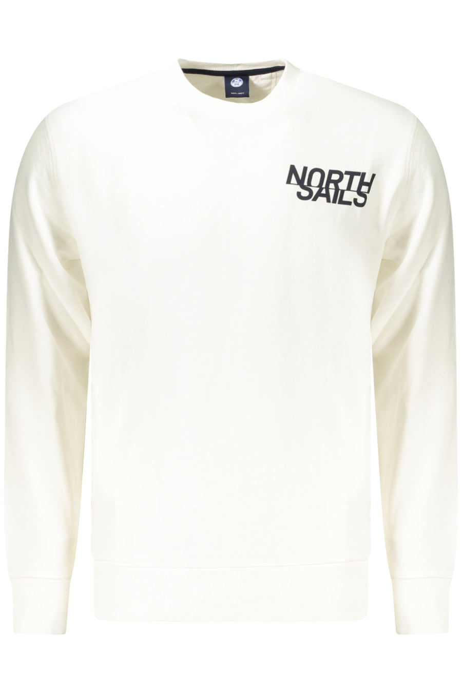 North Sails Men's Zip-Up Sweatshirt White