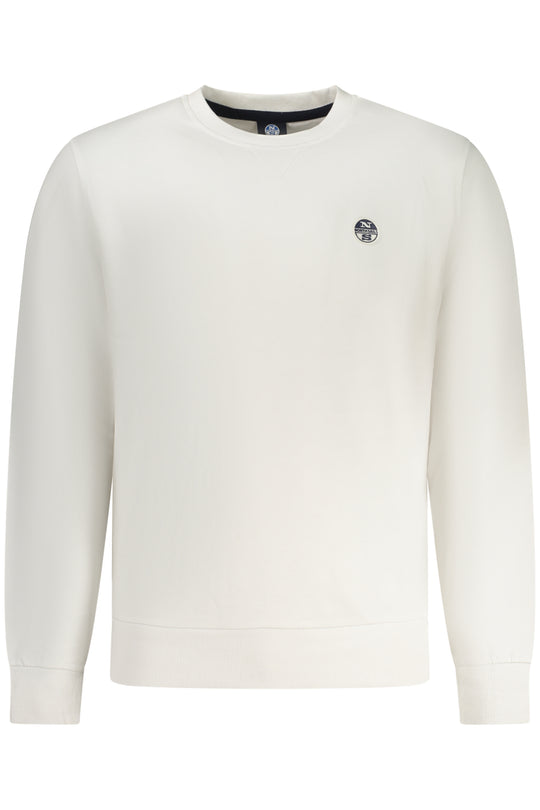 North Sails Men's Zip-Up Sweatshirt White