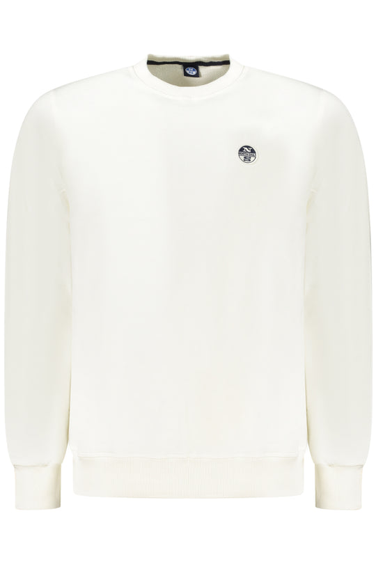 North Sails Men's Zip-Up Sweatshirt White