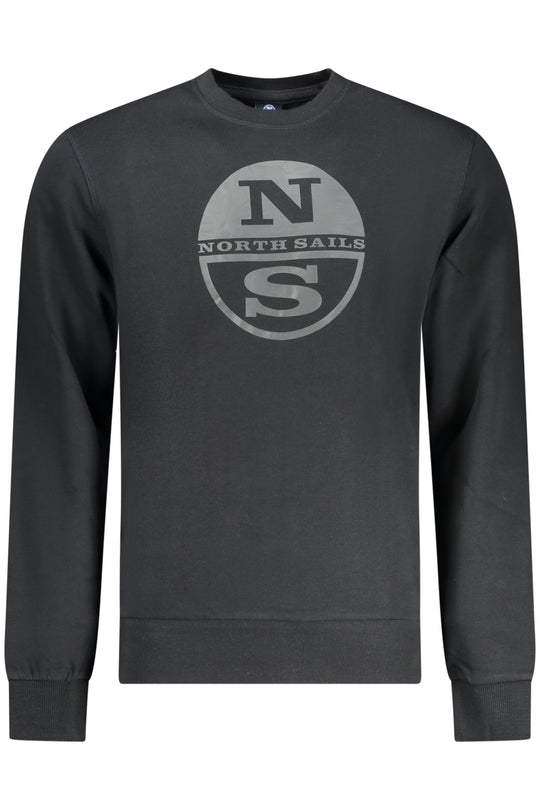 North Sails Men's Black Zip-Up Sweatshirt