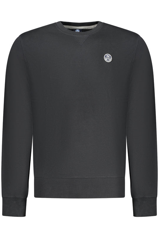 North Sails Men's Black Zip-Up Sweatshirt